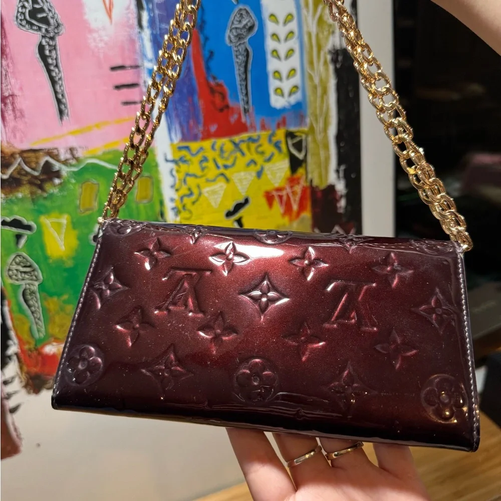 Louis Vuitton Vernis Amarante Wallet - Picture 2 of 12